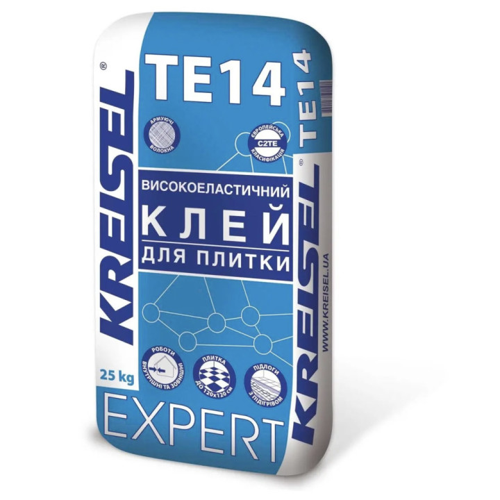 Клей для плитки еластичний Крайзель 104 (25 кг.)