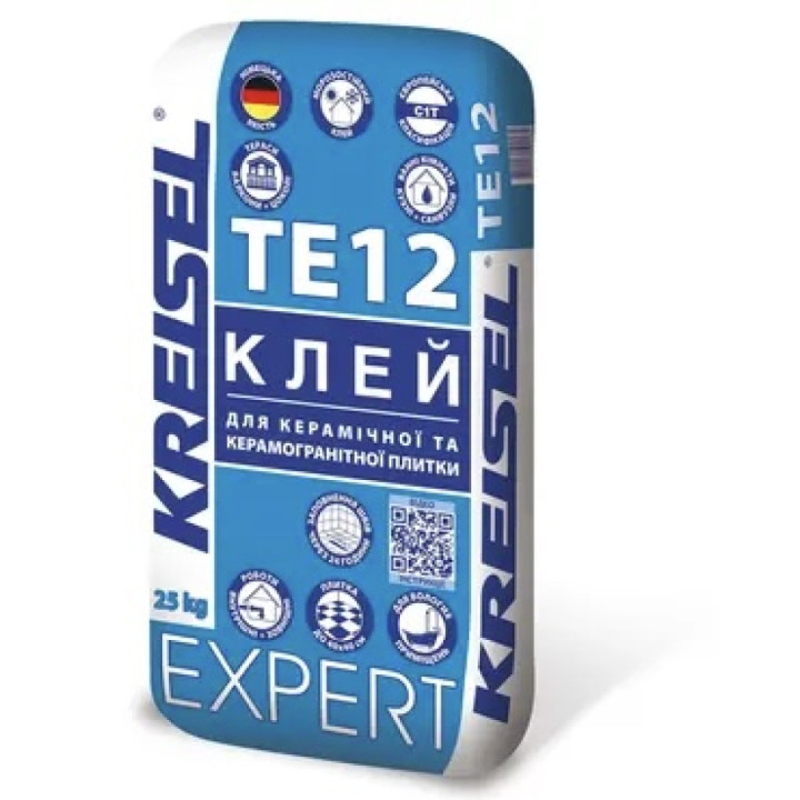 Клей для плитки морозостойкий Kreisel Expert TE12 (Крайзель 102) (25 кг)