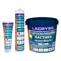  Мастика гідроізоляційна Лакрісіл (Lacrysil) (12кг)