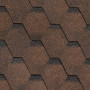 Битумная черепица ВТМ Dragon Shingle коричневый песок (3.0кв м/уп)