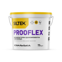 Гидроизоляция высокоэластичная однокомпонентная Siltek Prooflex 7,5кг