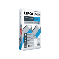 Гидроизоляционная смесь Polimin (ПОЛИМИН) G I-1 (аква-барьер)  25кг