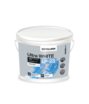 Краска интерьерная Полимин (Polimin) LP-23 Ultra WHITE База А  (14кг )