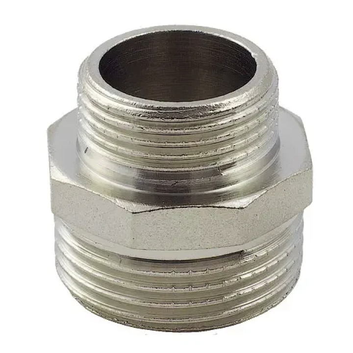 Ниппель редукционный никель Fado 1/2 " Н * 1/4" Н