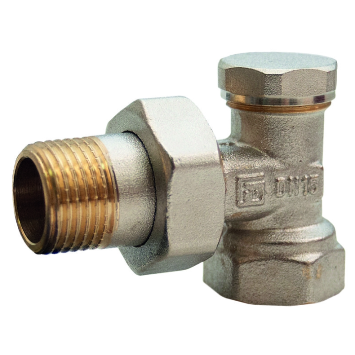 Кран радіаторний кутовий нижній Fado Classic 1/2" KR02