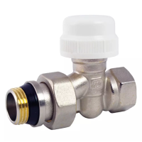 Кран радиаторный термостатический Fado 1/2"прямой KT02