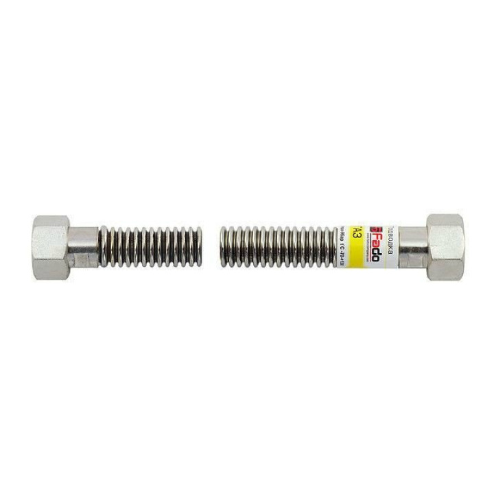 Шланг металевий газ Fado ВВ 1/2" 150см