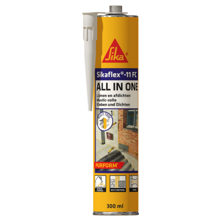 Клей-герметик SIKA Sikaflex-11FC Purform whit.C969 картридж (300мл/чорний)