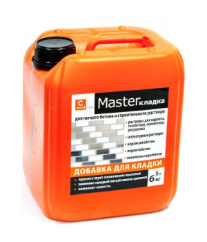 Пластификатор для кладки Coral Master Кладка (Корал) (5л)