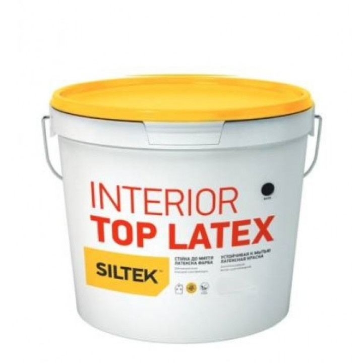 Фарба латексна стійка до миття SILTEK interior top Latex  База А (4,5л)  