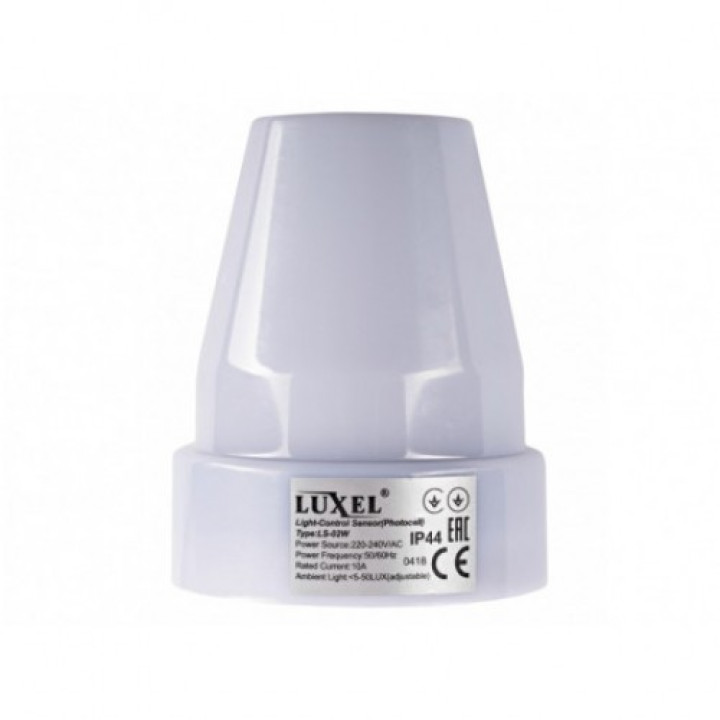  Датчик света Luxel 10A IP44 (LS-02W)