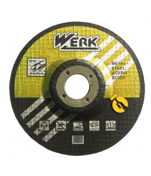 Круг зачистной  по металлу Werk 125x6,3x22,23 мм