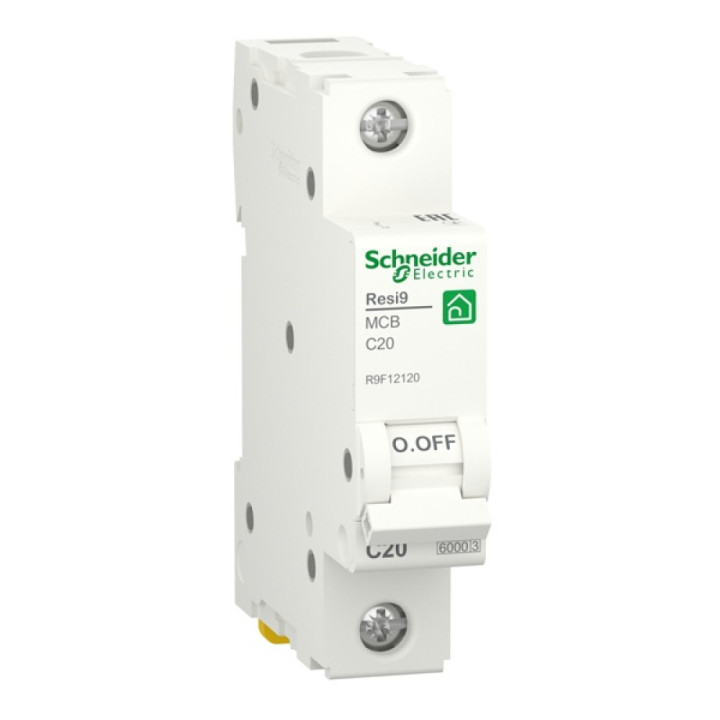 Выключатель автоматический Schneider 1П 10А RESI9I9