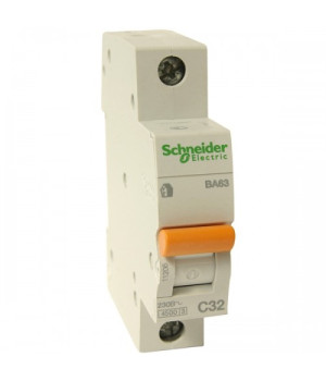 Выключатель автоматический Schneider 1П 50А ДОМОВОЙ