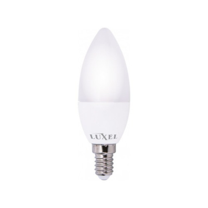 Лампа LED Luxel Свічка C-37 6W E-27 047-NE
