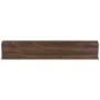 Пластиковый плинтус LINE PLAST L017  (Орех темный) (2.5 м)