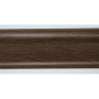 Пластиковый плинтус Line Plast L021 (дуб жженый) (2,5м)