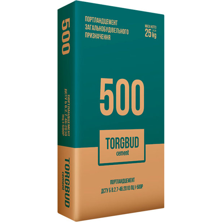 Цемент Полимин ТОРГСТРОЙ М-500/ ПЦ I-500Р (25кг)
