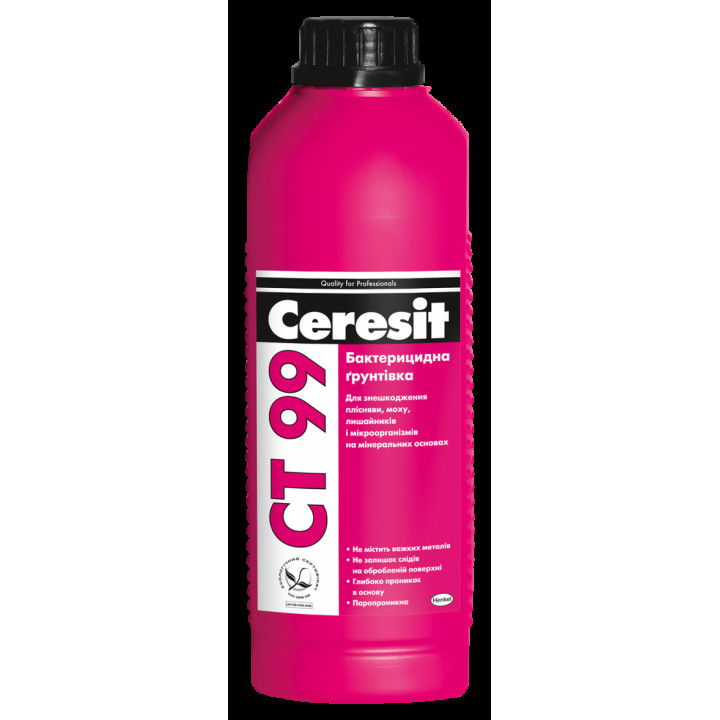 Грунтовка антимикробная Ceresit CT-99 (1л)