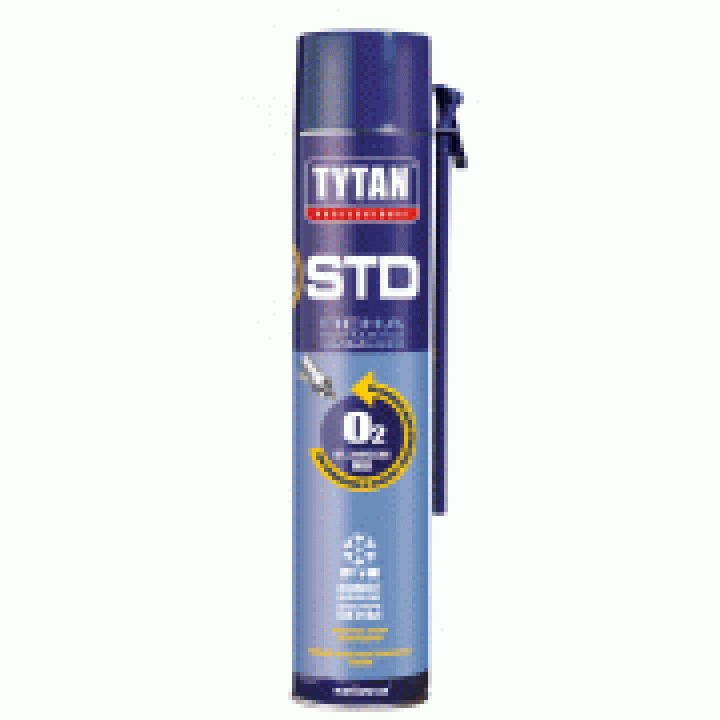 Пена монтажная ручная зимняя Tytan О2 (750 мл)