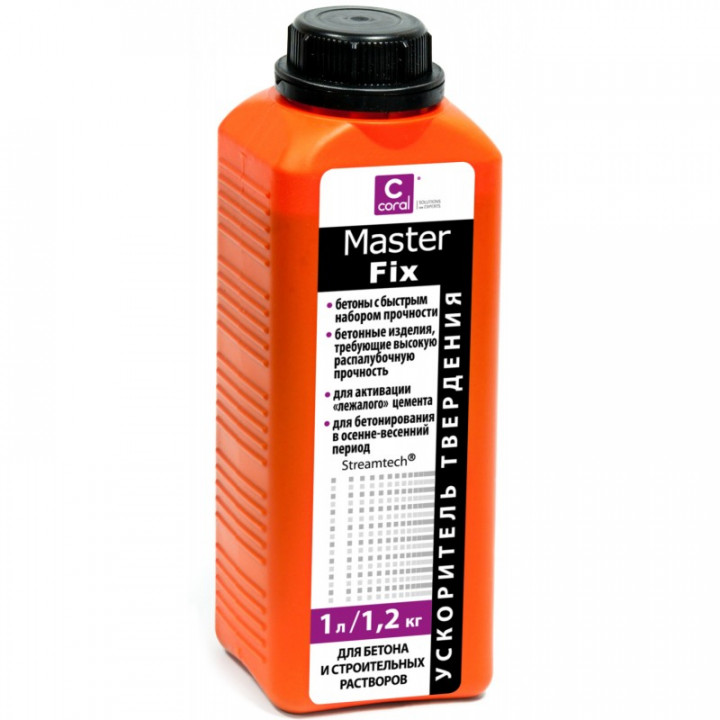 Coral MasterFix Ускоритель твердения (1л.)