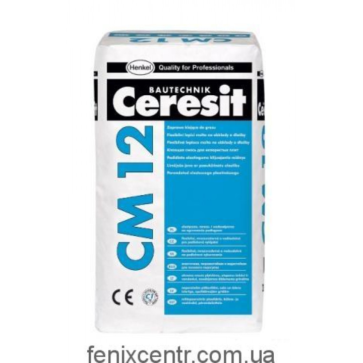 CERESIT СМ-12 Клеящая смесь 25кг
