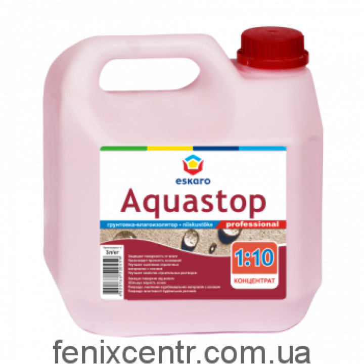ESKARO Грунтовка водорастворимая Aquastop-prof 10л