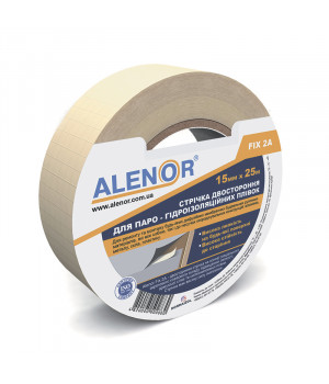 Скотч двухсторонний ALENOR FIX 2A 15мм*25м
