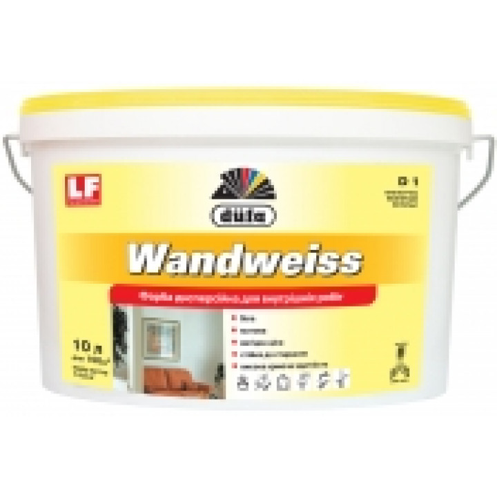 Фарба дисперсійна DUFA Wandweiss D1 (14кг.)