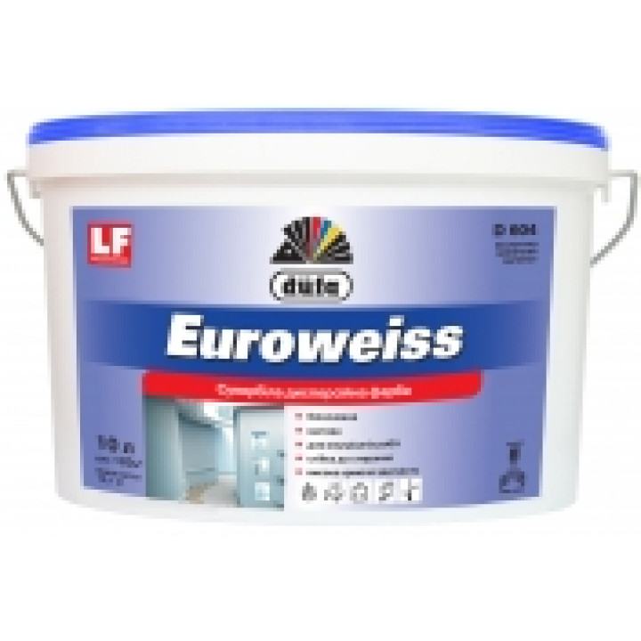 Фарба дисперсійна DUFA Euroweiss D604 (7кг.)