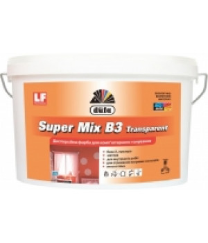 Краска дисперсионная для компьютерной колеровки DUFA Super Mix В3 Transparent (4.5л.)