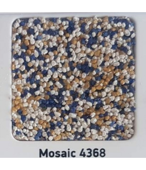 Штукатурка мозаичная SILTEK Decor Mosaic 4368 (25 кг.)