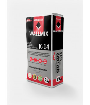 Клей для керамогранита и теплых полов Wallmix К-14 (25кг)