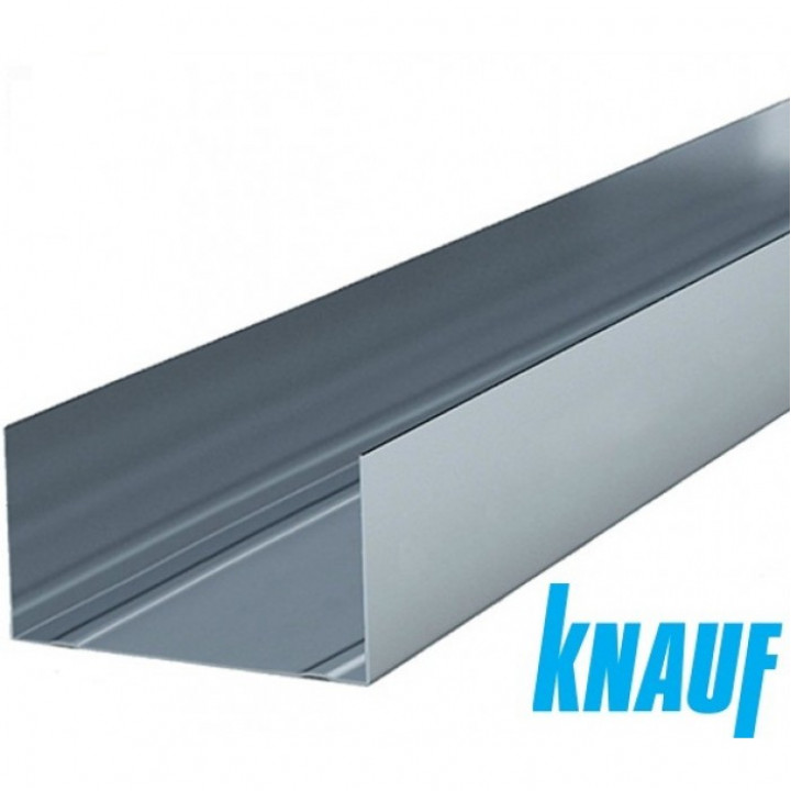Профиль для гипсокартона КНАУФ UW 75/40/0.6мм (Knauf) (3м)